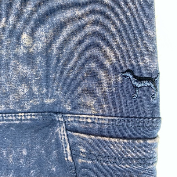 VS PINK Acid Wash Tie Dye Caged Tight Legging Leggings - Picture 3 of 6